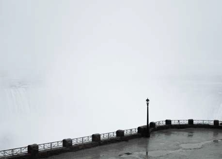 Empty Viewing Platform, Niagara Falls