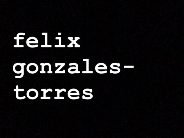 Art of Felix Gonzalez-Torres
